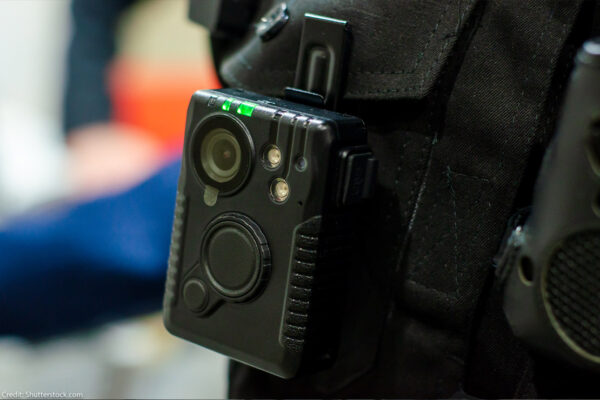 A police body camera